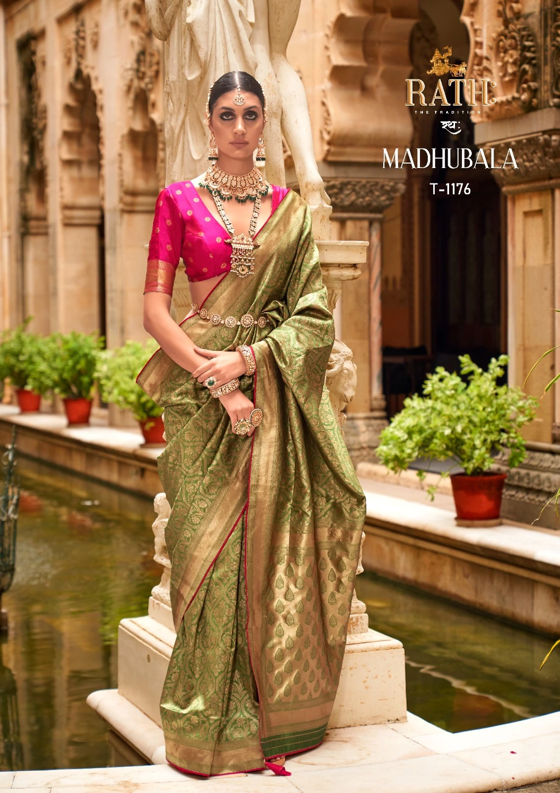 Rath Madhubala B.C.P Silk Wholesale Fancy Sarees Catalog — Wholesale Sarees, MPA wholesale from Surat — view 7